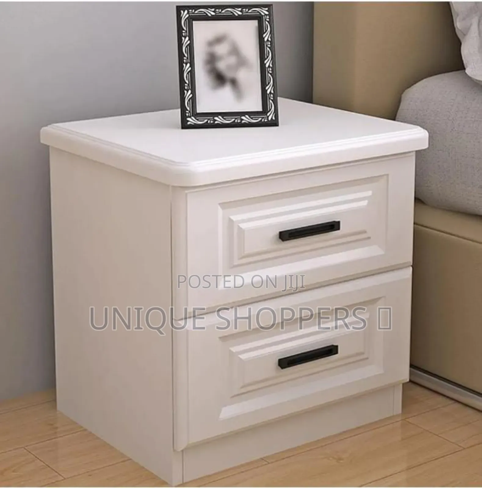 Bedside Table, Modern Nightstand Easy Assembly Bedroom Locker Nordic