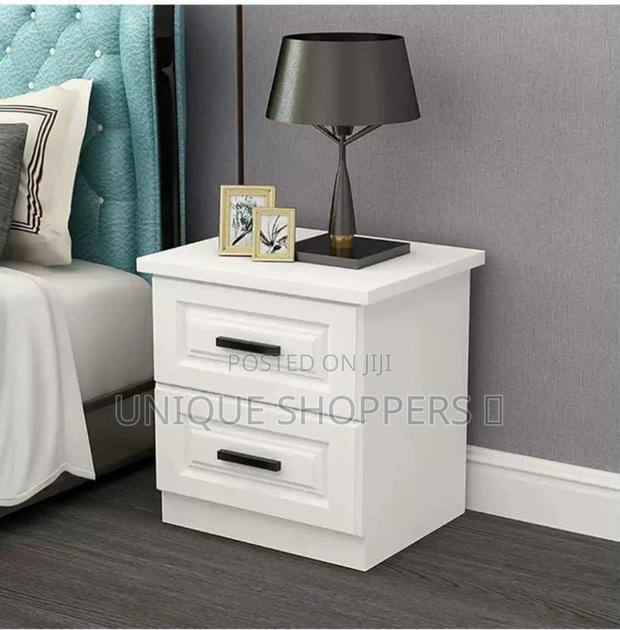 Bedside Table, Modern Nightstand Easy Assembly Bedroom Locker Nordic - thumbnail 3