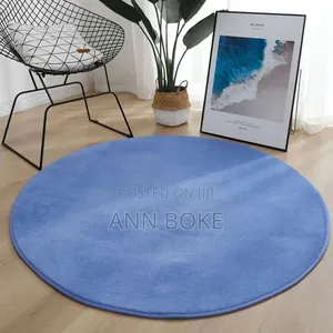 Round Mat ; Beautiful Design, Perfect for My Living Room, Bedside,