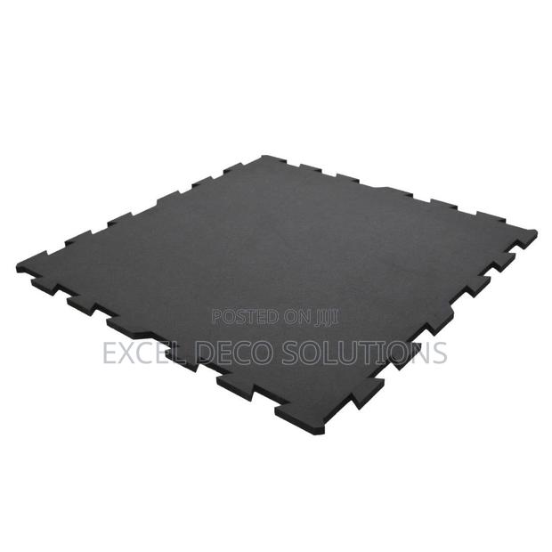 Fitness Studio Interlocking Mats – Strong Rubber Tiles - main view
