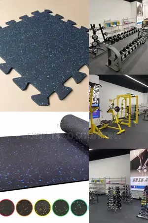 Durable Interlocking Gym Mats – Perfect for Home Commercial Gyms