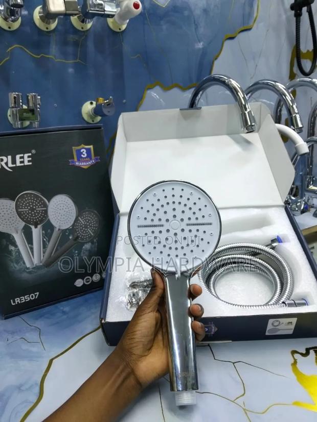 Telephone Shower / Hand-Held Shower (Silver - main view