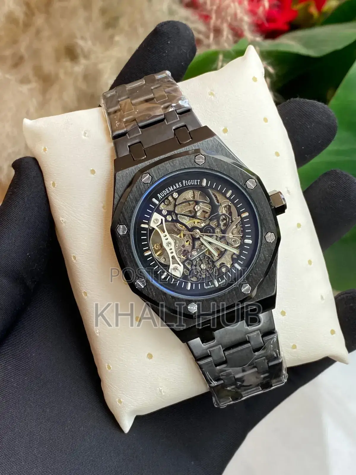 Audemars Piguet Automatic Black Watch. Black Audemars Piguet Watch