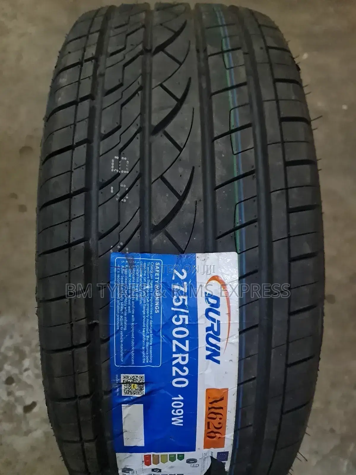 275 /50 R20 Durun Tyres.