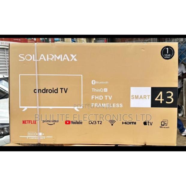 Solarmax 43” Android Frameless Tv - main view
