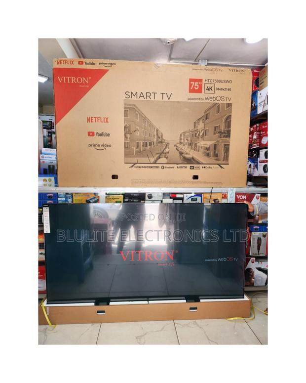 Vitron 75” Webos Frameless Tv - main view