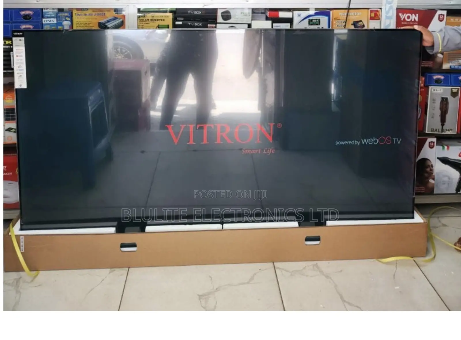 Vitron 75” Webos Frameless Tv