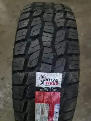 265 /70 R16 Atlas Tyres(All Terrrain) Thailand.