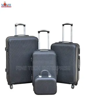 4 In1 Hardshell Fibre Suitcase