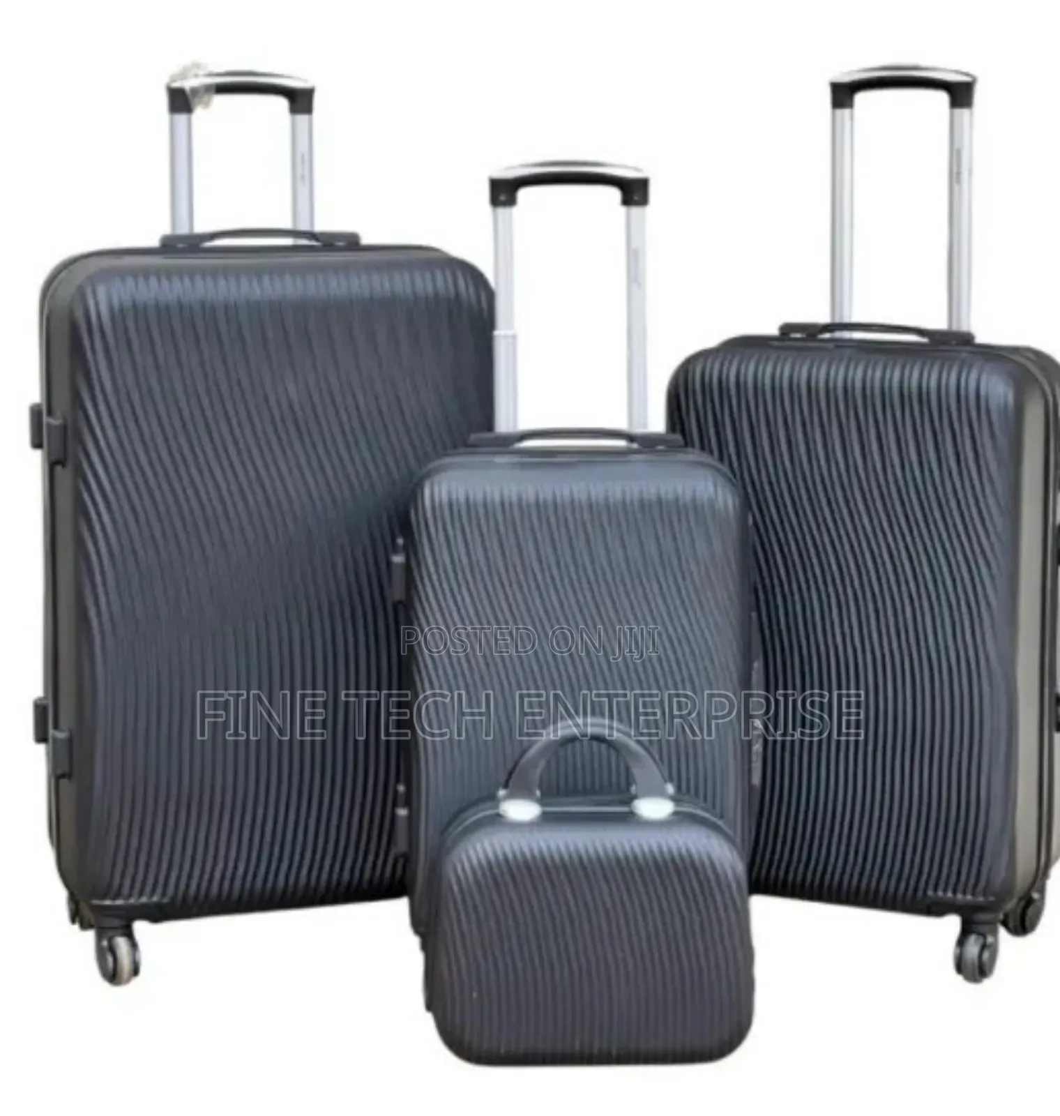 4 In1 Hardshell Fibre Suitcase