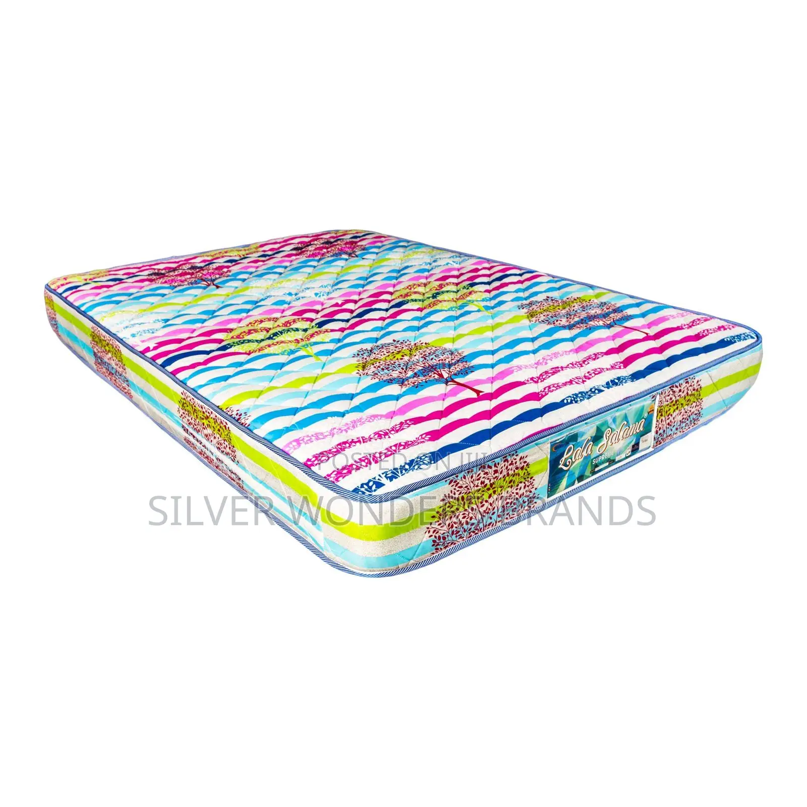 Lala Salama Supreme?Medium Duty Quilted With Tape Edgebobmilfoam 4x6x8