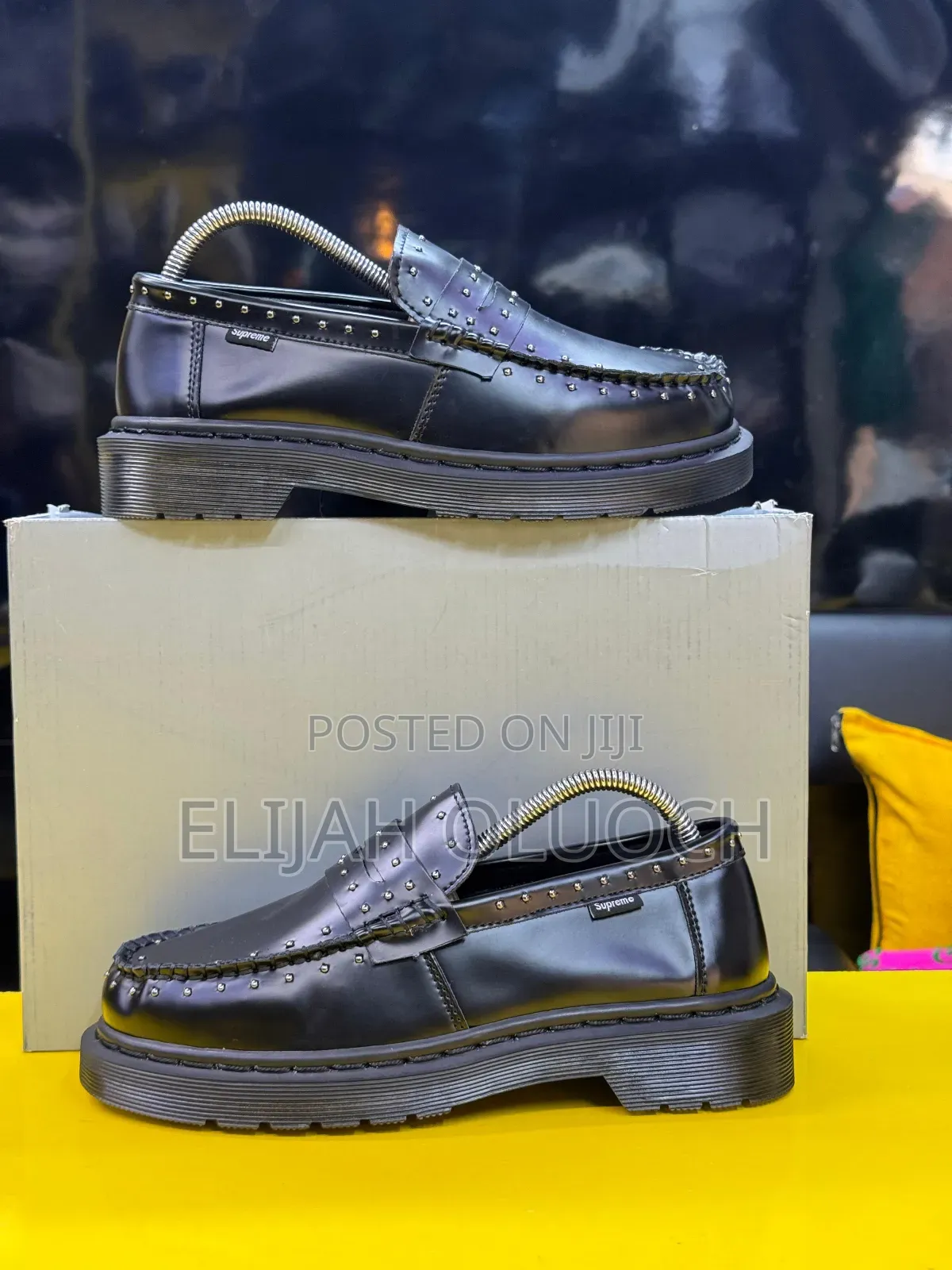 Supreme Dr. Martens Studded Penton Loafer “ Black