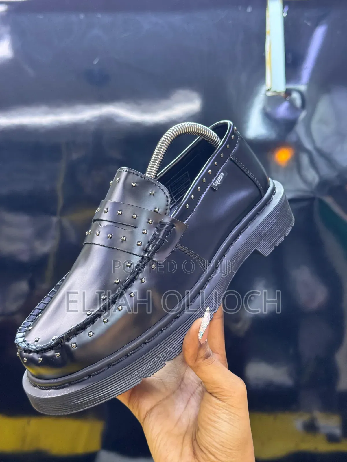 Supreme Dr. Martens Studded Penton Loafer “ Black