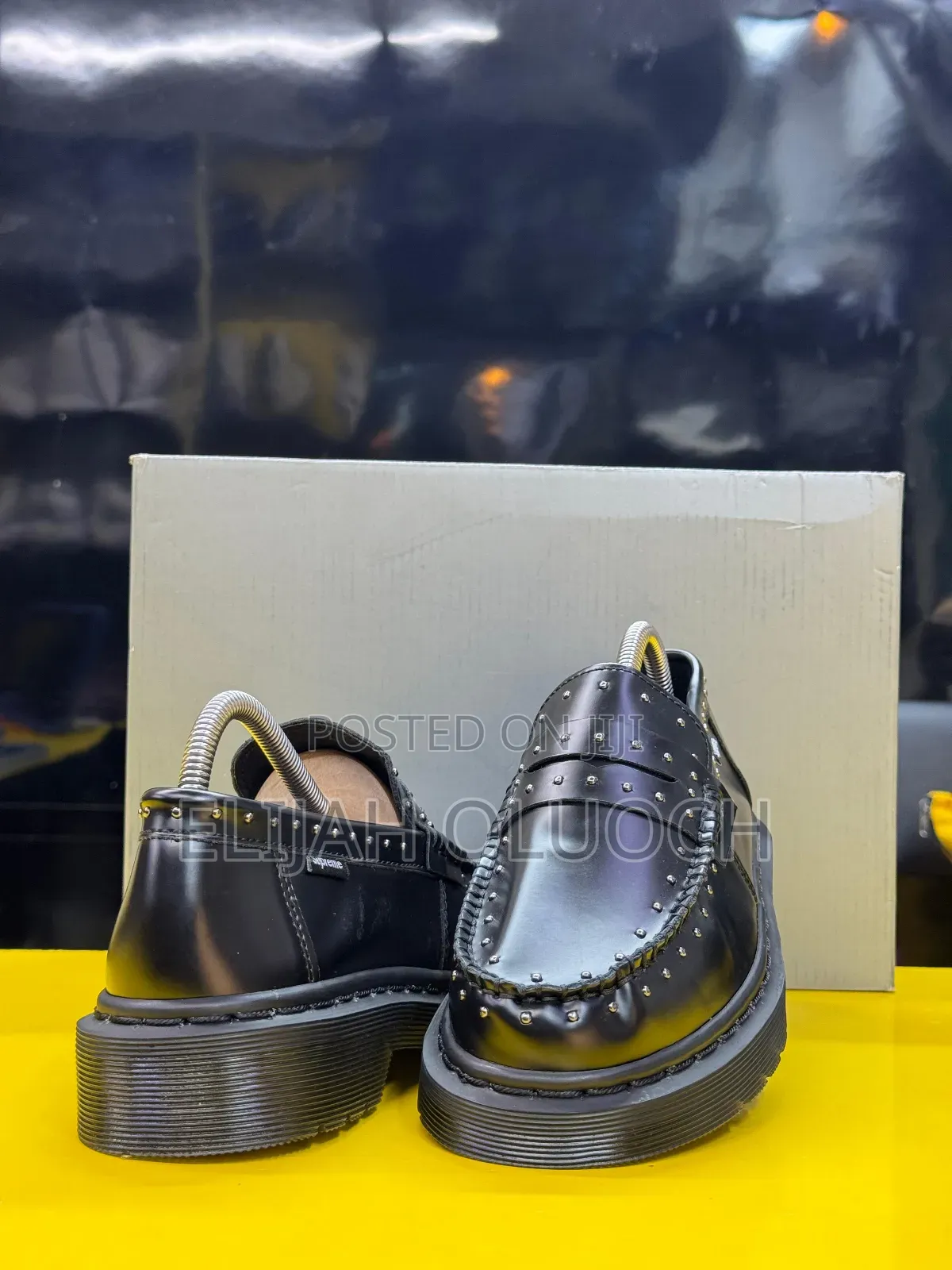 Supreme Dr. Martens Studded Penton Loafer “ Black