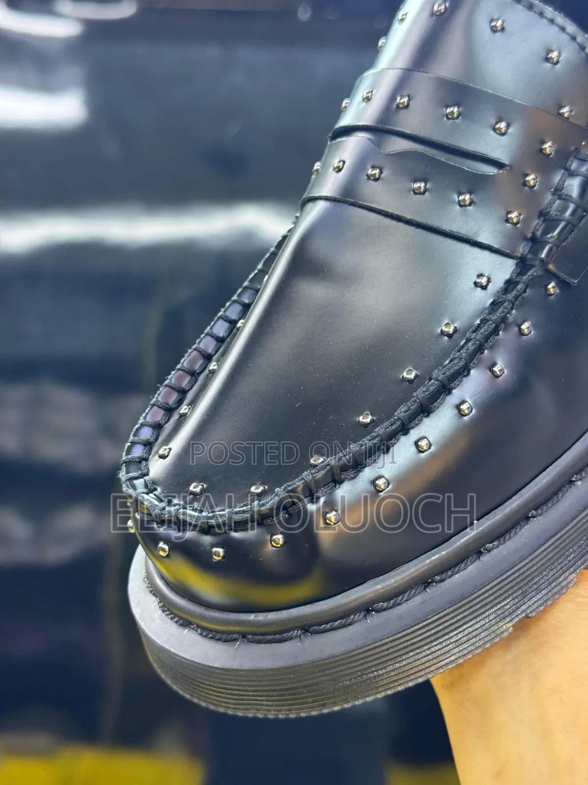 Supreme Dr. Martens Studded Penton Loafer “ Black