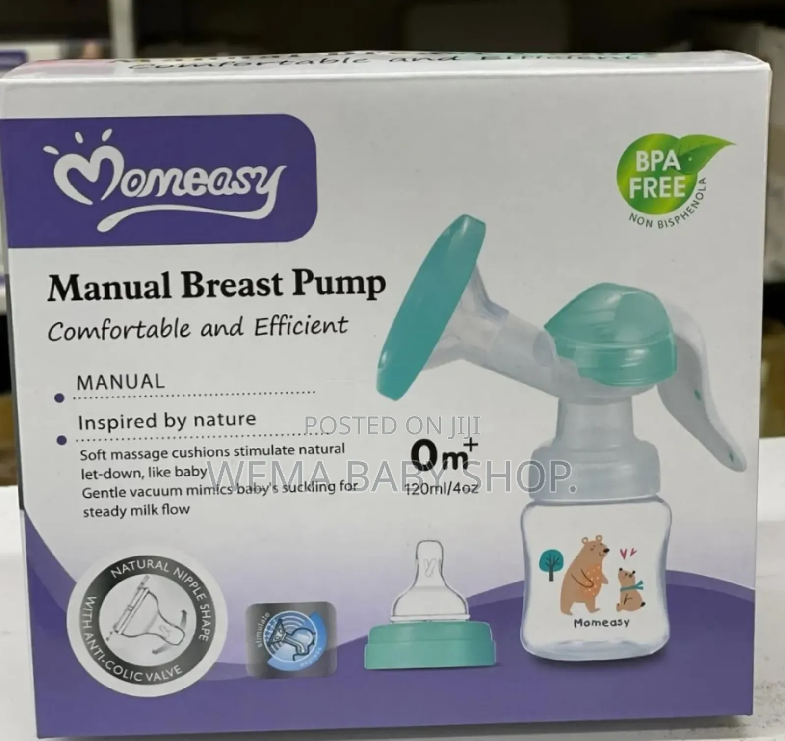 Momeasy Manual Breast Pump