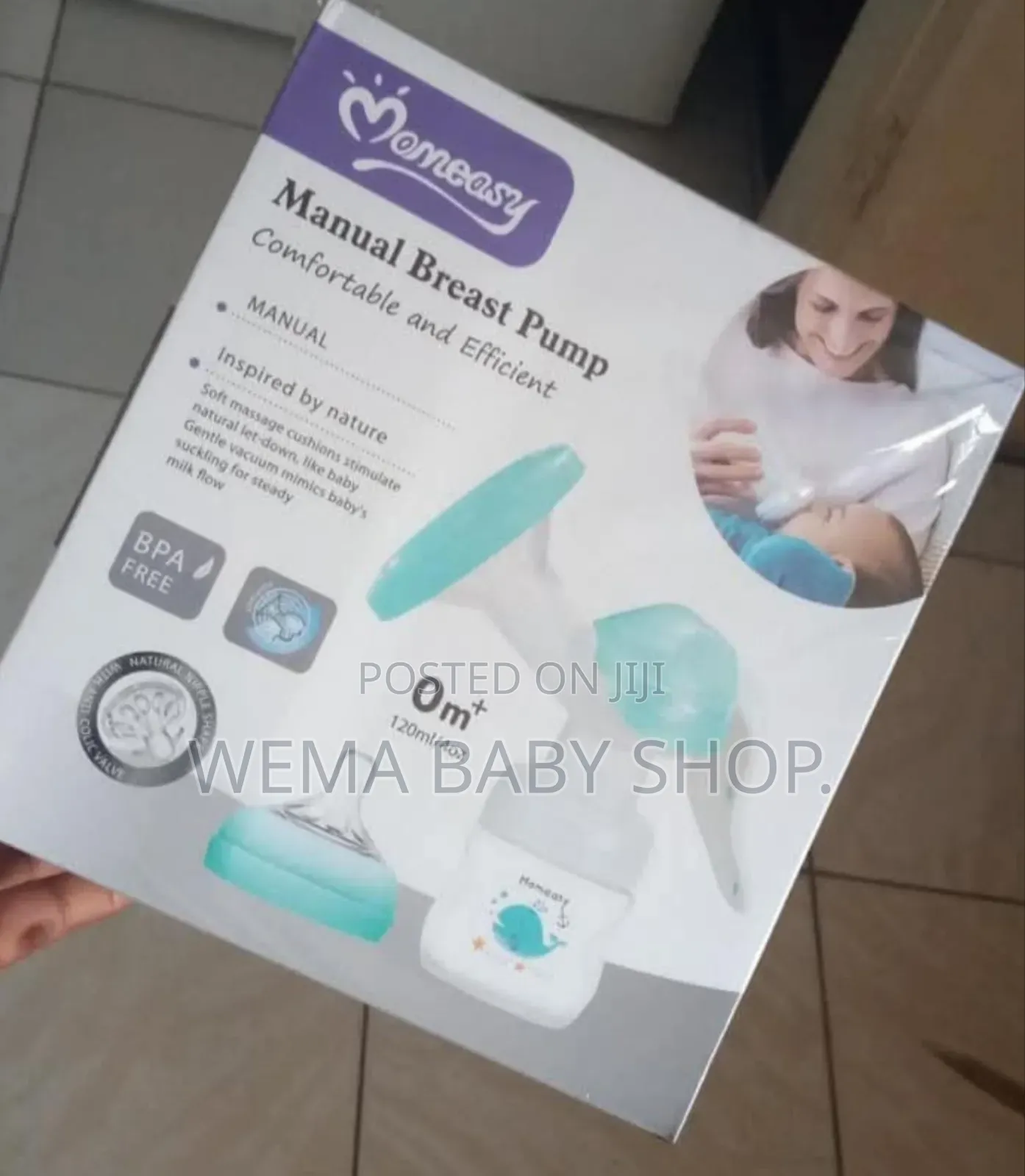 Momeasy Manual Breast Pump