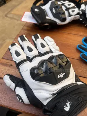 Motorcycle Sport Gloves Short Full Hand Leather