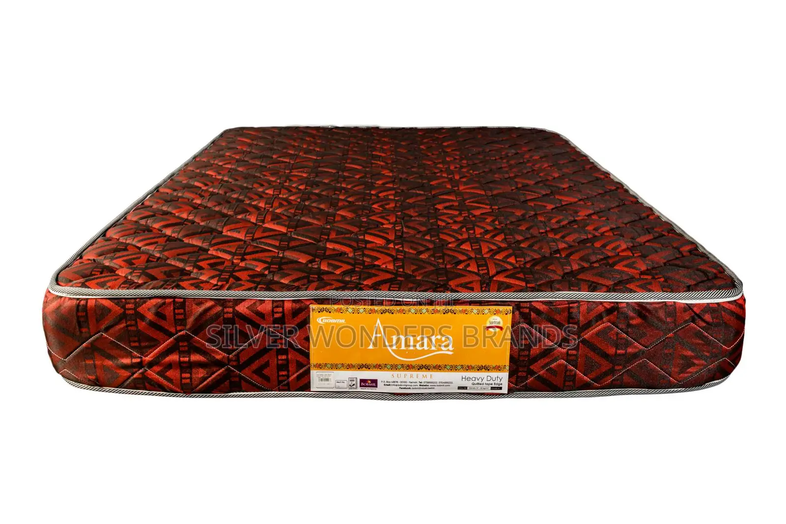 Amara Supreme? Heavy Duty Quilted With Tape Edge Bobmil Foam 4x6 8inch
