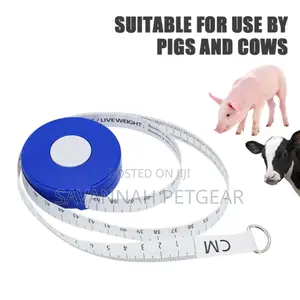 Retractable Animal Weight Measure Tapes for Cattle Cow Goat Sheep Pig