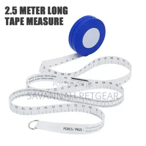 Retractable Animal Weight Measure Tapes for Cattle Cow Goat Sheep Pig
