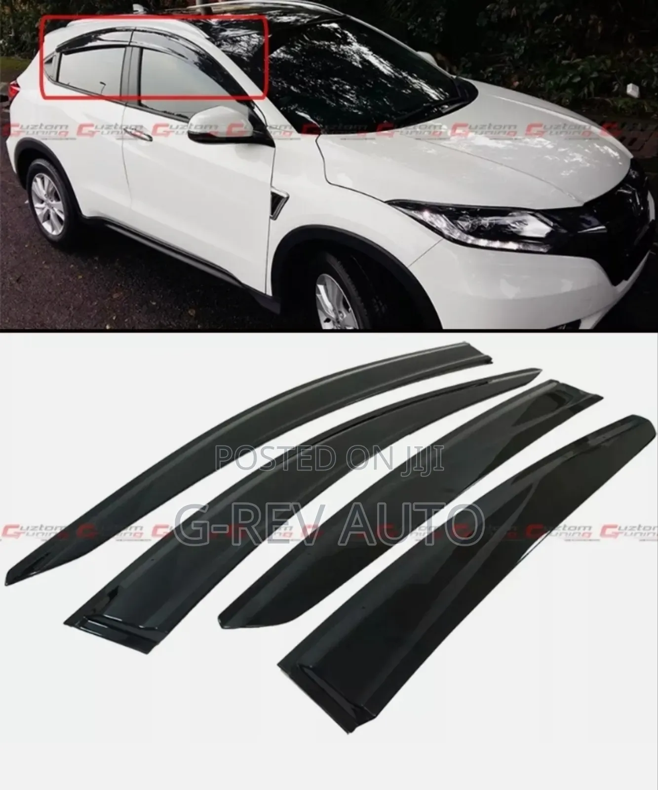 Honda Vezel Original Windbreakers.