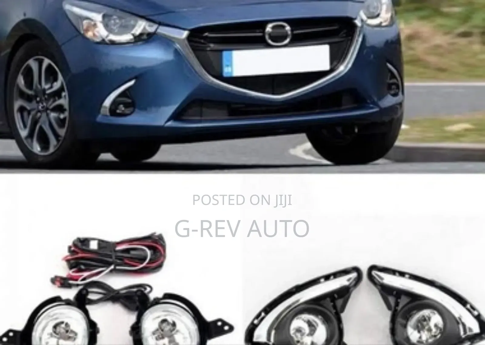 Mazda Demio 2015-2018 Foglights.