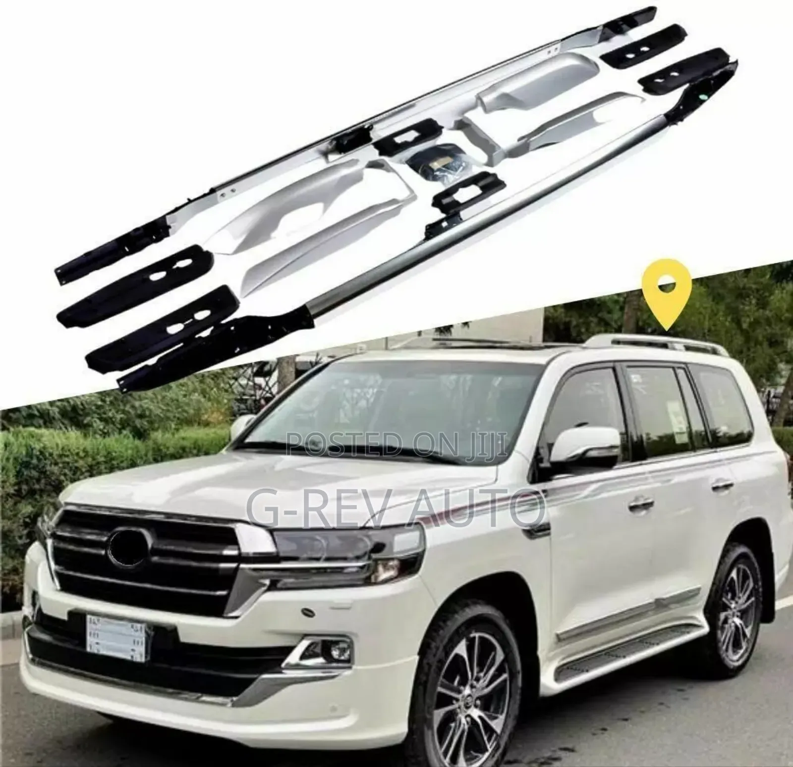 Land Cruiser 200 Series Roof Rails.