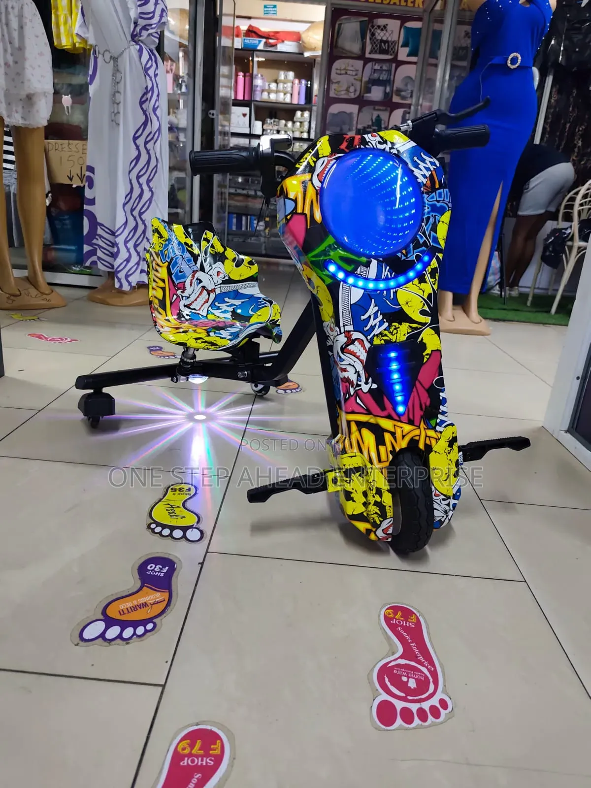 Electric Drift Scooter With Light and Music Rechargeable
