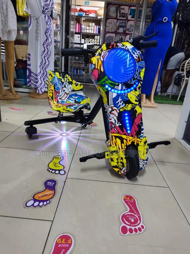 Electric Drift Scooter With Light and Music Rechargeable - main view