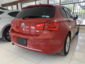 BMW 118i 2018 Burgundy