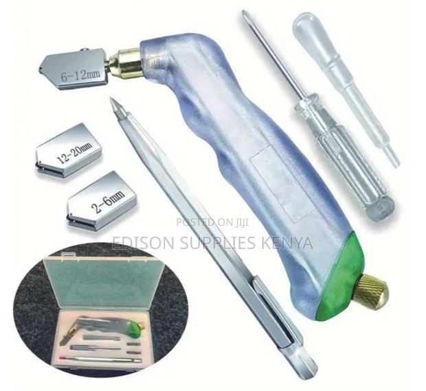 6pcs Glass Cutter Set Pistol Grip Glass Cutters Ceramic Tile Cutter - main view