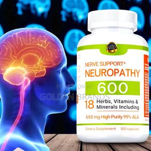 Nerve Support Neuropathy, Relieve Stress, Healthy Brain 120 Capsules - thumbnail 2