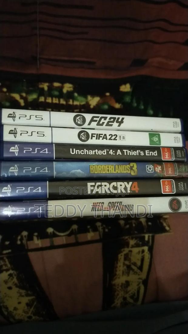 Playstation Games - main view