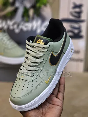 Nike Airfoce 1 Low "Olive Gold Black "