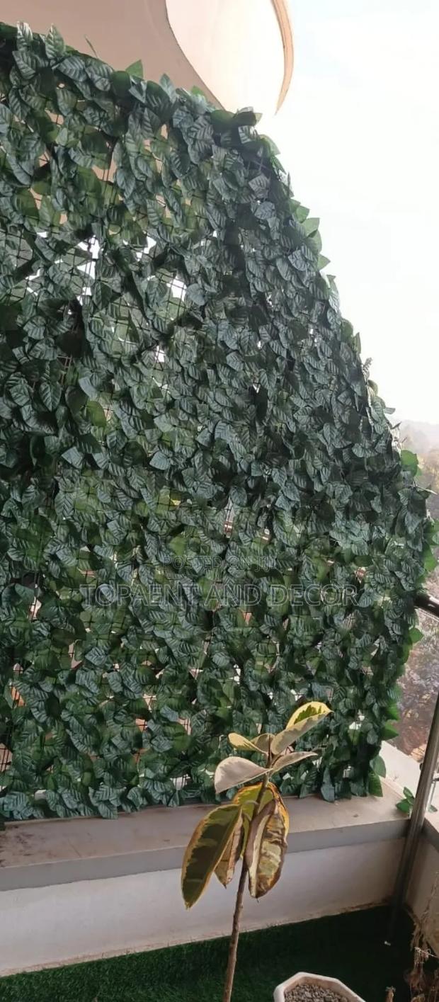 Decorative Artificial Privacy Fence for Homes - main view