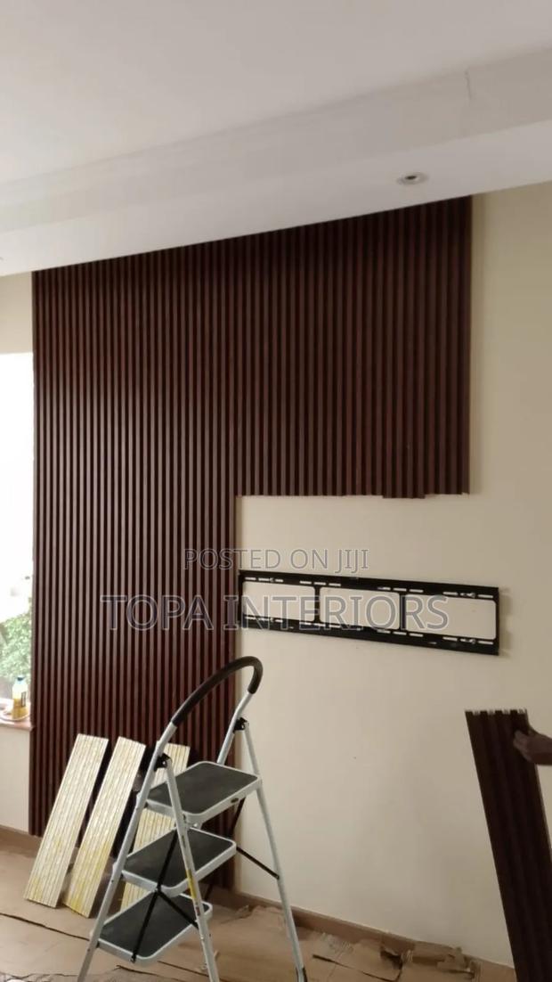 Fluted Wall Panels for Living Room Decoration