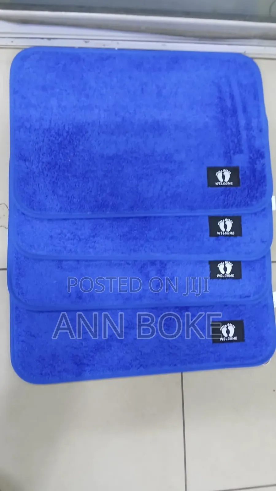 Door/Bathroom Mats Now Available.
Size : 50cm by 80cm
Quality