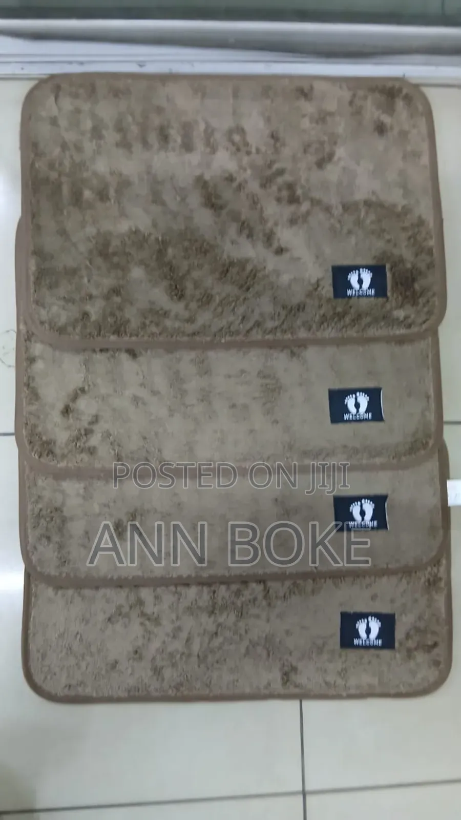 Door/Bathroom Mats Now Available.
Size : 50cm by 80cm
Quality