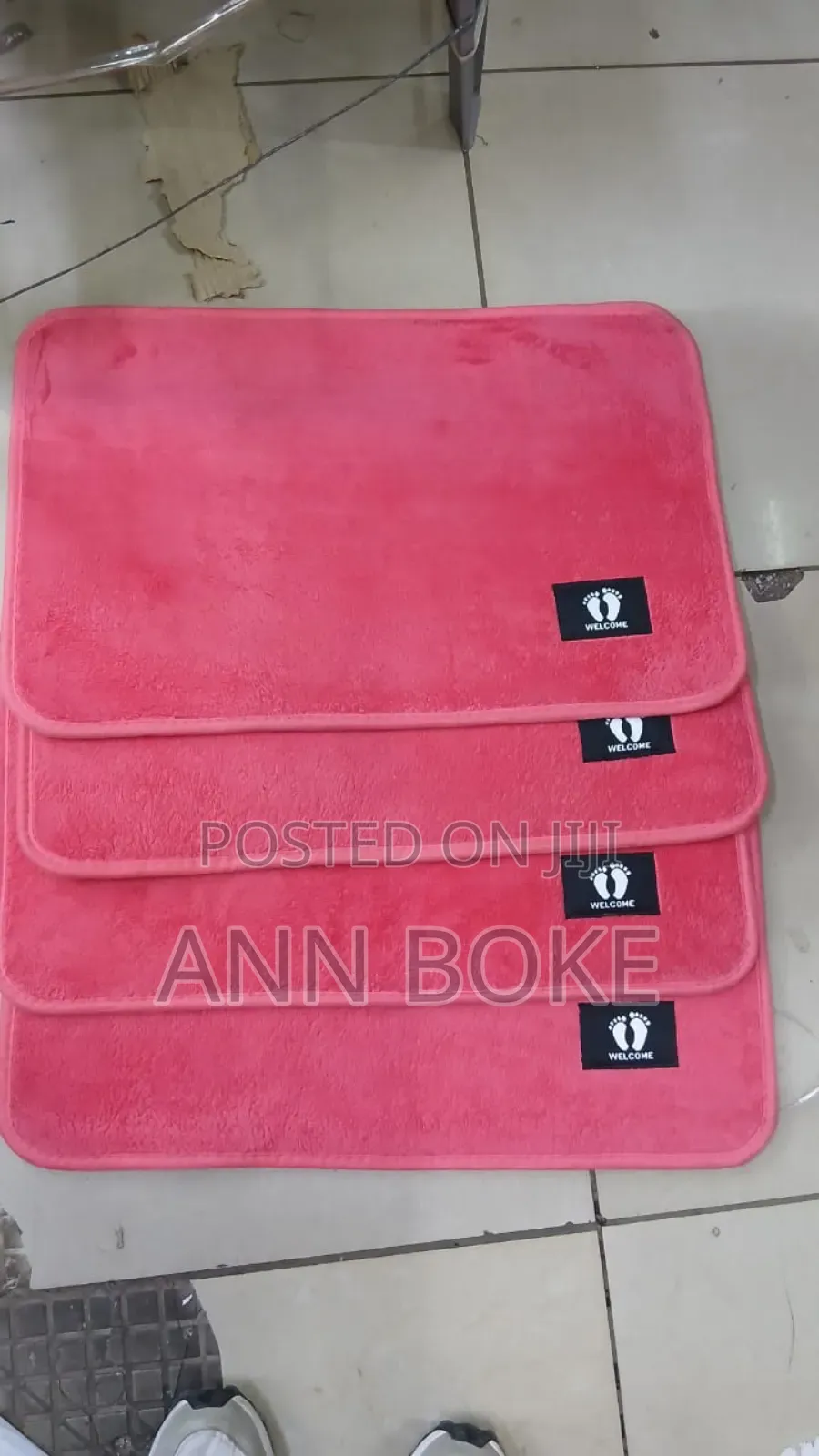Door/Bathroom Mats Now Available.
Size : 50cm by 80cm
Quality