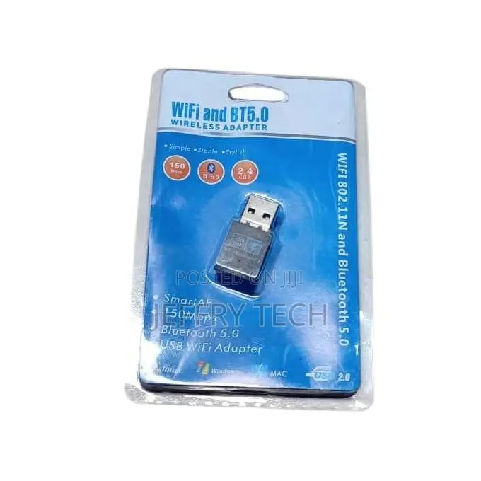 Usb Wifi Bt5.0 Adapter Dual Band 2.4ghz Wireless External Mini Wifi Do