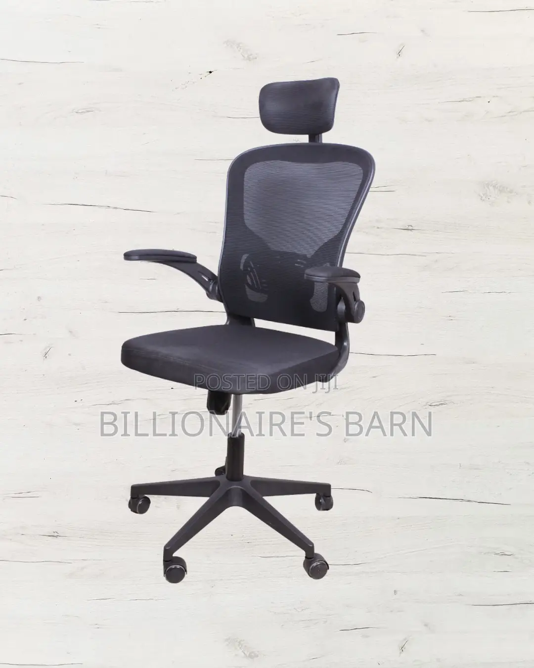 Comfy Grey Ergonomic Office Chair | Lumbar Support