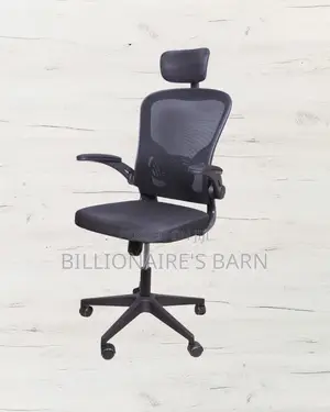 Comfy Grey Ergonomic Office Chair | Lumbar Support