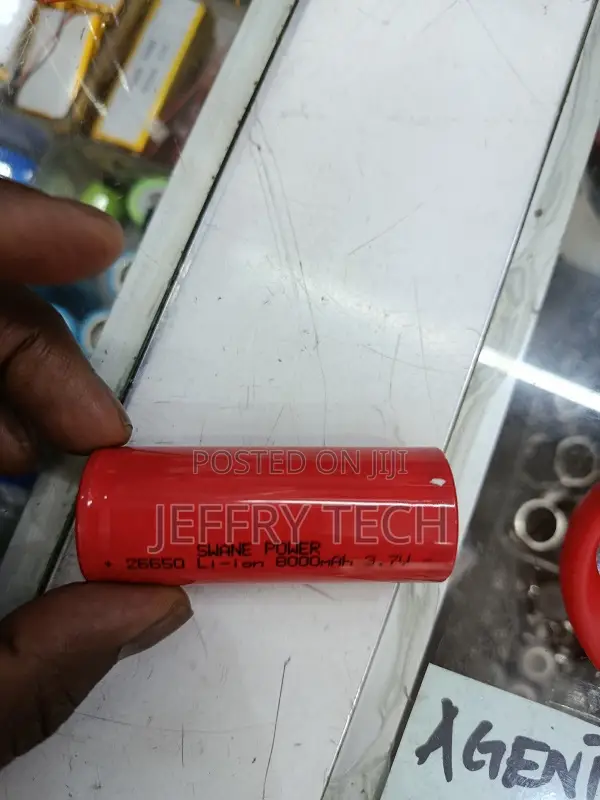 26650 Rechargeable Li-ion Battery 8000mah+ 3.7v