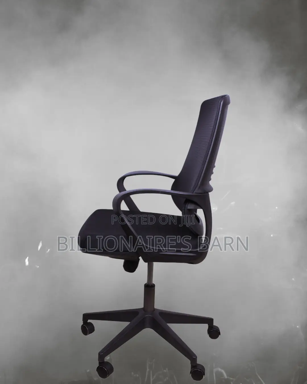 Comfy Black Ergonomic Mesh Office Chair | Mesh Backrest