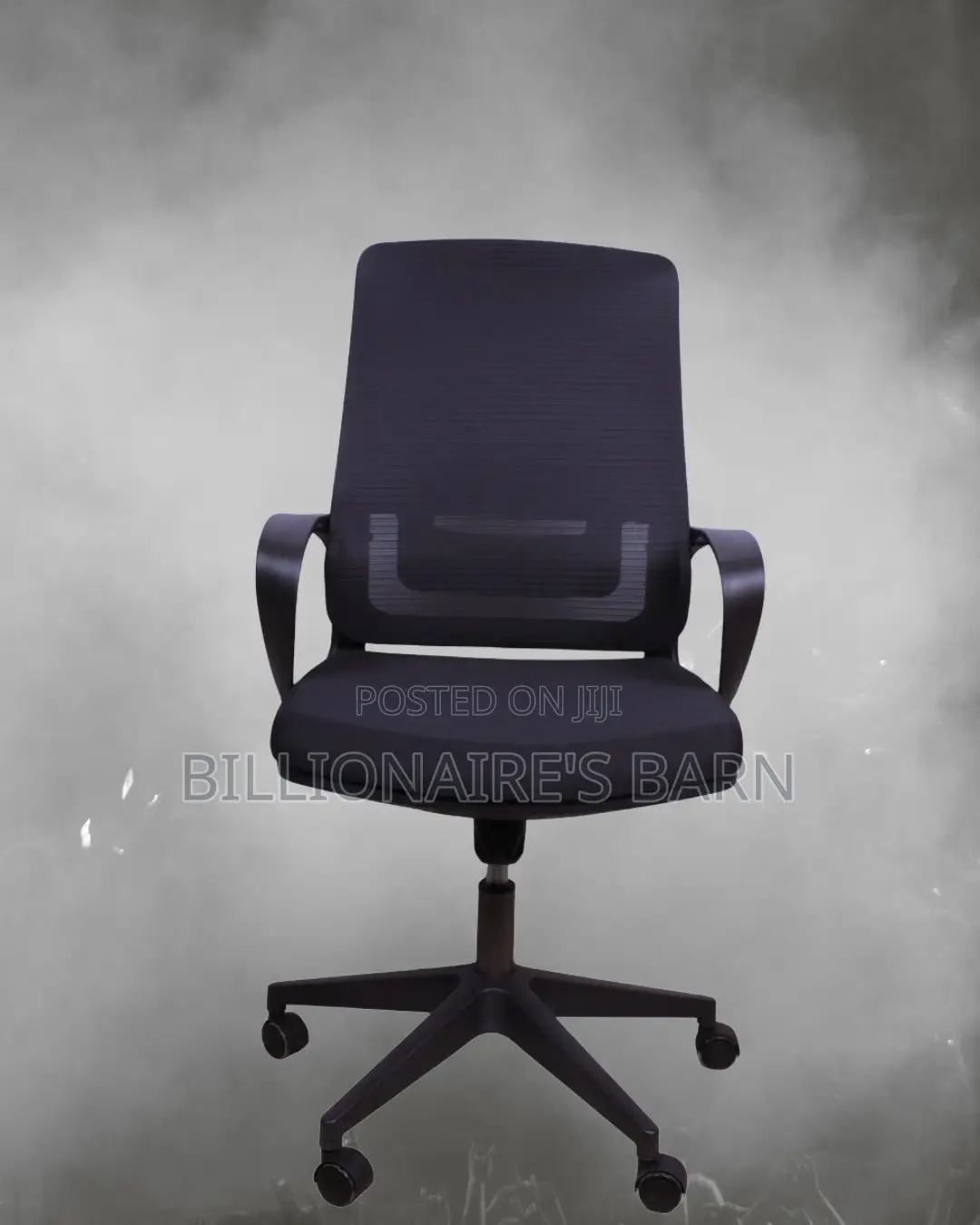 Comfy Black Ergonomic Mesh Office Chair | Mesh Backrest
