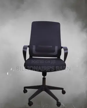 Comfy Black Ergonomic Mesh Office Chair | Mesh Backrest