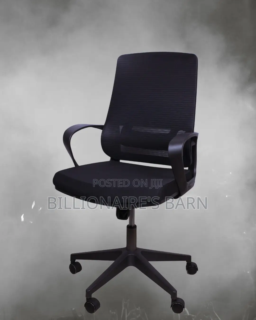 Comfy Black Ergonomic Mesh Office Chair | Mesh Backrest