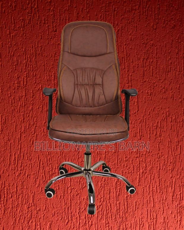 Ergonomic Executive Leather Chair (Breathable) — Only a Few Left