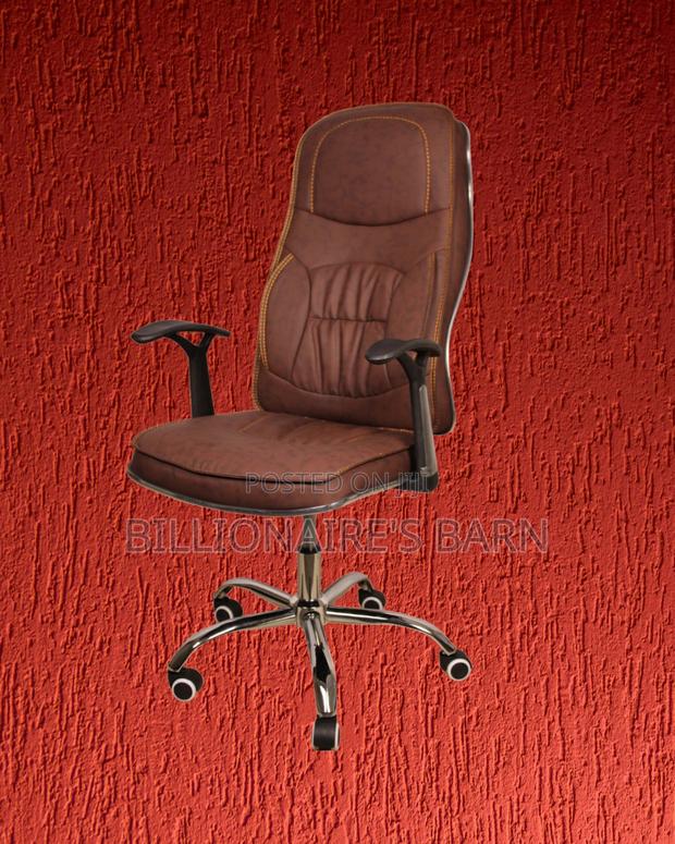Ergonomic Executive Leather Chair (Breathable) — Only a Few Left - thumbnail 3